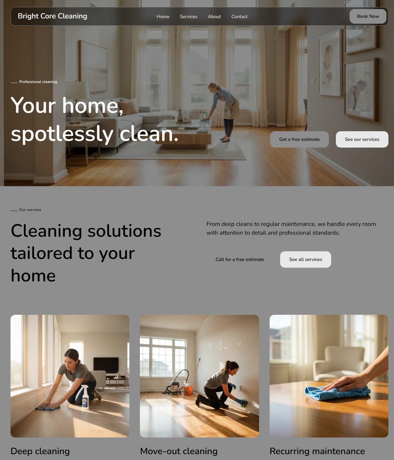 Bright Core Cleaning